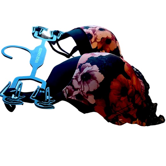 NEW VINCE CAMUTO SET OF 2 LACE TRIM BRAS - Picture 1 of 10